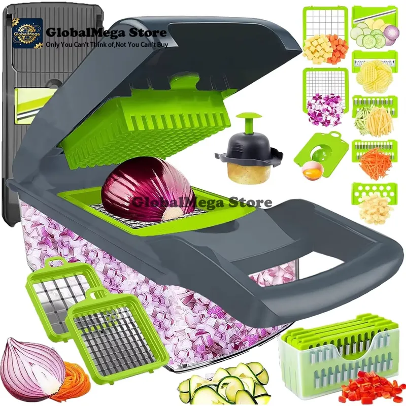 Mandoline Slicer - Новейший измельчитель овощей Pro-Series 16-в-1 2026