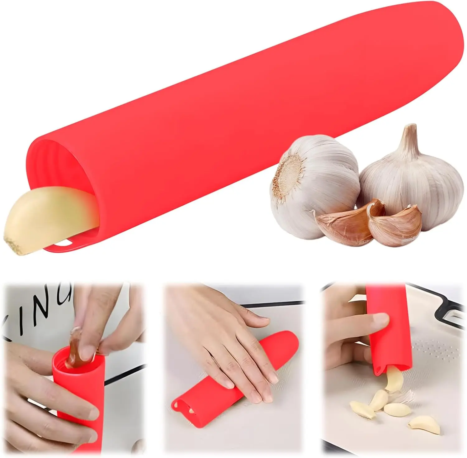 Kitchen Gadgets Youtube - Силиконовый ролик-тюбик для очистки овощей и