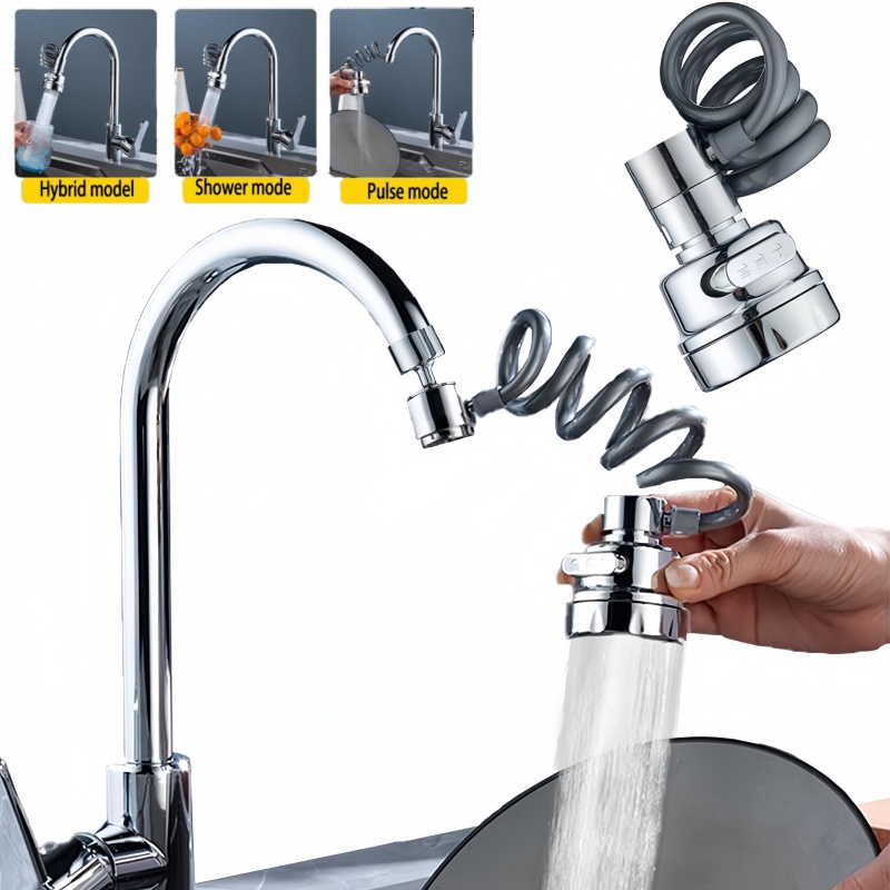 Kitchen Gadgets Youtube - Новый 3-режимный удлинитель для смесителя для