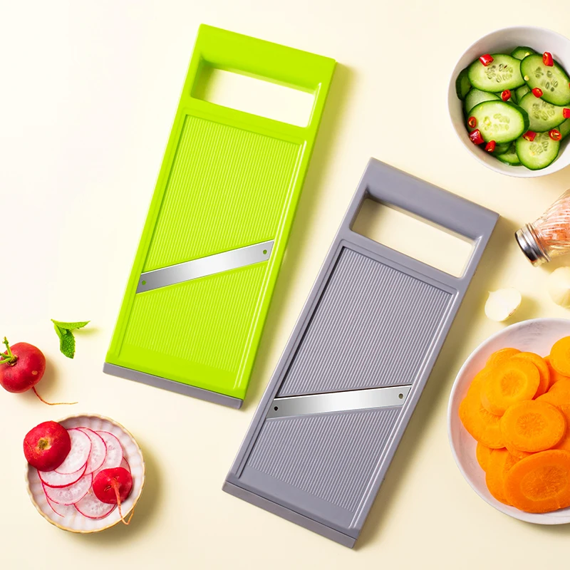 Mandoline Slicer - Многофункциональная овощерезка со стальным лезвием, мандолина,