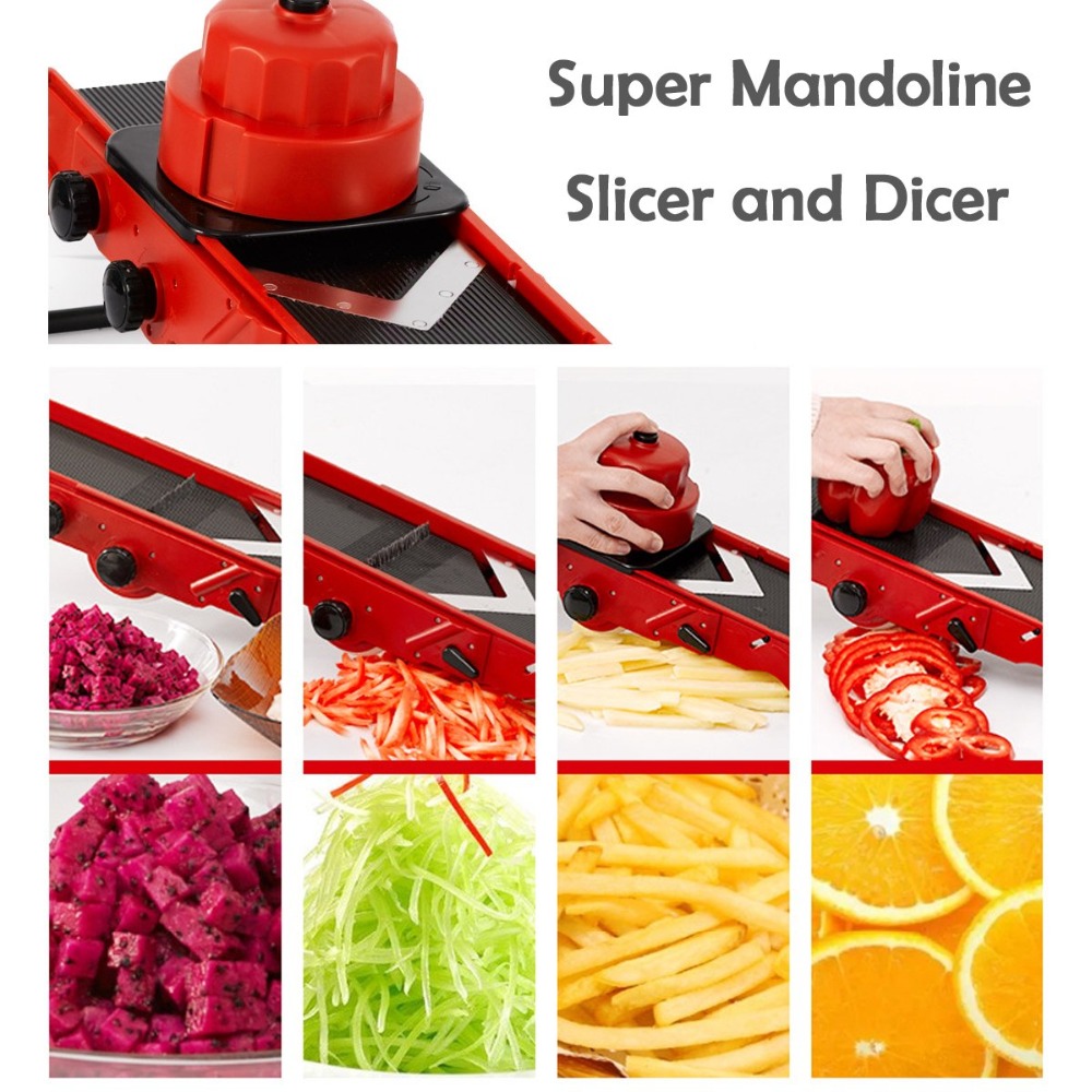 Мандолина с регулируемым V-обр – обзор и цена Mandoline Slicer