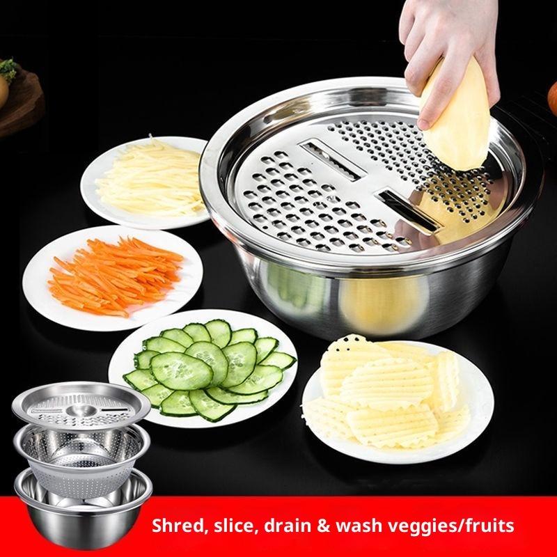 Новый набор из 3 многофункцион – обзор и цена Mandoline Slicer
