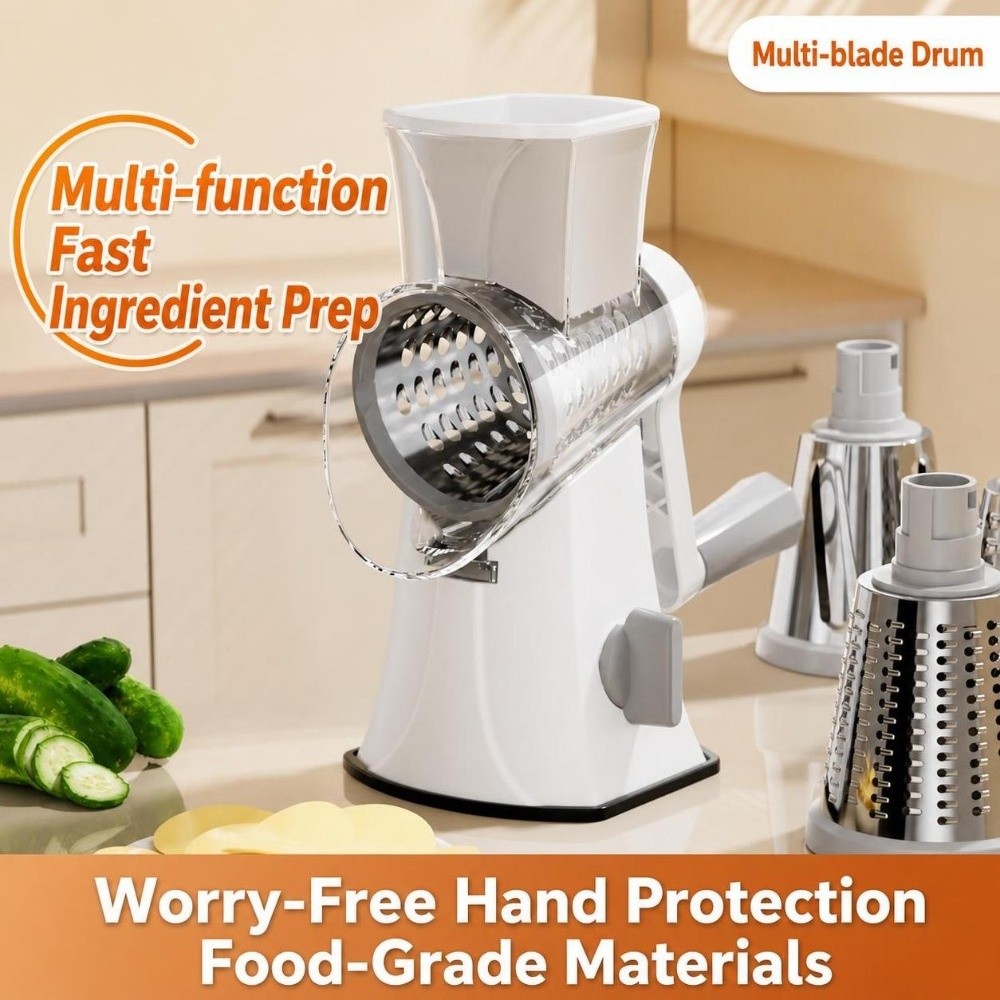 Универсальная роторная сырорез – обзор и цена Mandoline Slicer