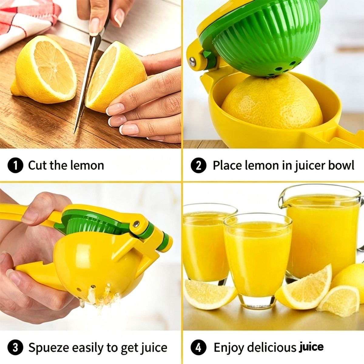 Металлическая ручная соковыжим – обзор и цена Citrus Lemon Squeezer