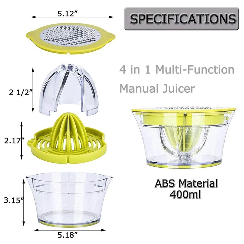 Ручная соковыжималка для цитру – обзор и цена Citrus Lemon Squeezer
